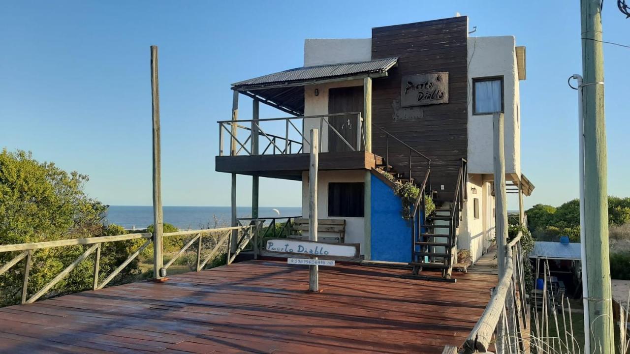 Cabanas Puerto Diablo Punta Del Diablo Bagian luar foto